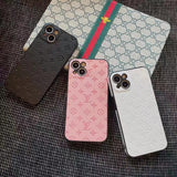 Tunde Store Plastic TPU Colorful Louis Vuitton iPhone Case | iPhone 12 to iPhone 15