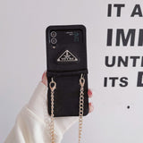Tunde Store Prada Z Flip/Z Fold Phone Cases with Detachable Strap