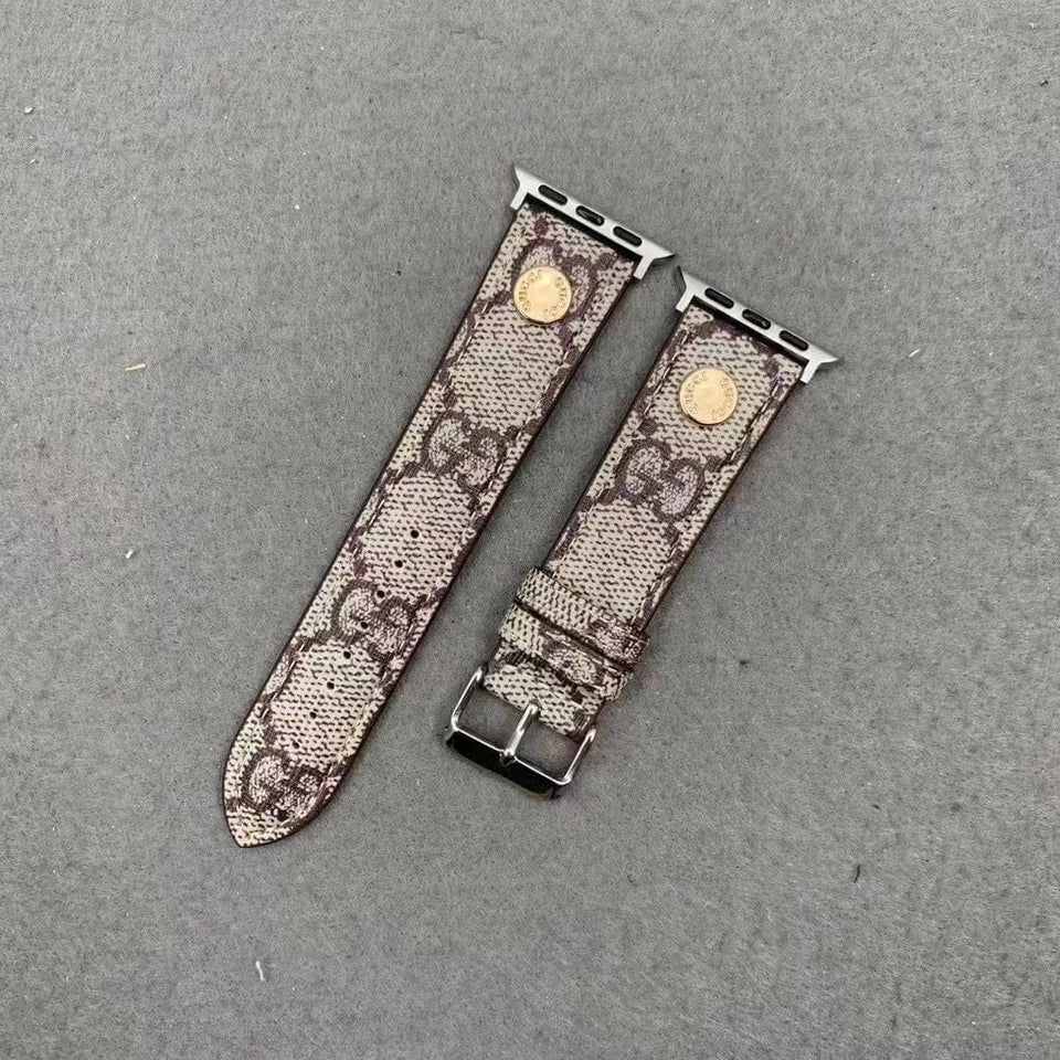 Tunde Store Premium Leather Gucci Watch Band 38/40/41/42/44/45/49 mm