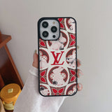 Tunde Store Red and Pink Louis Vuitton iPhone Cases - Perfect Fit for Various iPhone Models
