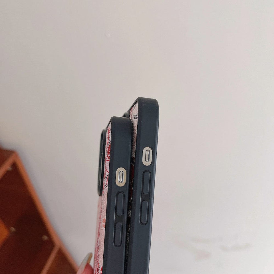 Tunde Store Red and Pink Louis Vuitton Samsung Cases