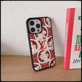 Tunde Store Red and Pink Louis Vuitton Samsung Cases