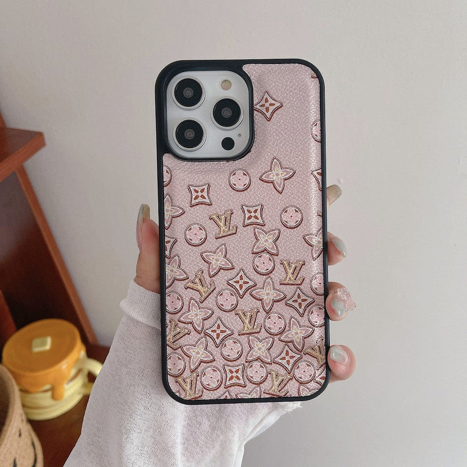 Tunde Store Red and Pink Louis Vuitton Samsung Cases