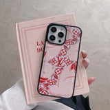 Tunde Store Red and Pink Louis Vuitton Samsung Cases