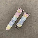 Tunde Store Smooth Leather Louis Vuitton Watch Band 38/40/41/42/44/45/49 mm