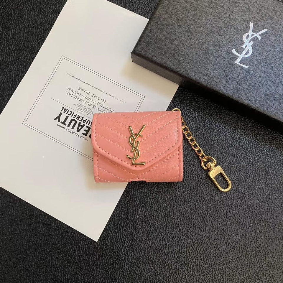 Tunde Store YSL Airpods Pro Cases Compatible with Airpods 1/2 & AirPods Pro & Airpods 3